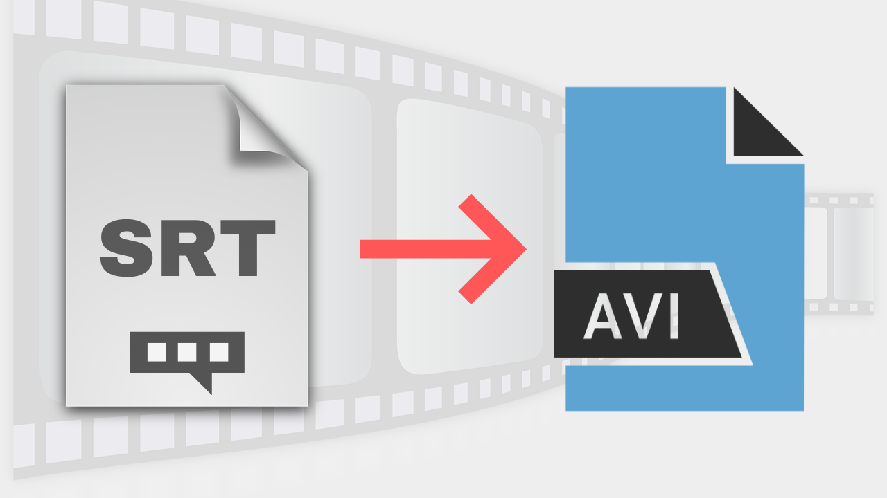 Merge SRT Subtitles with Avi
