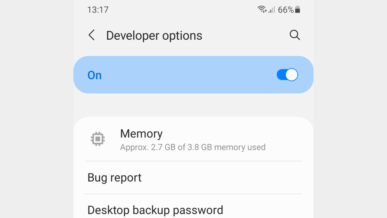 How to enable developer options on a Samsung phone or tablet