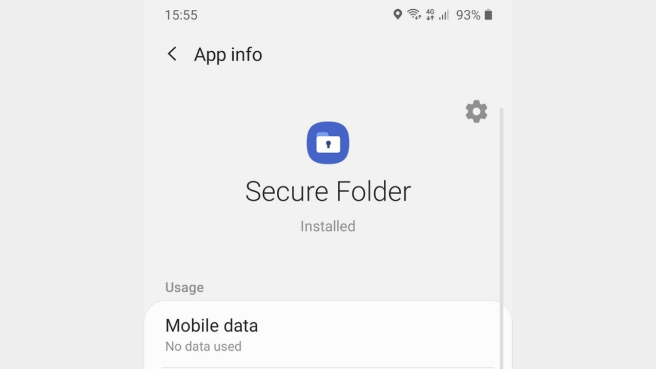 how to delete a secure folder